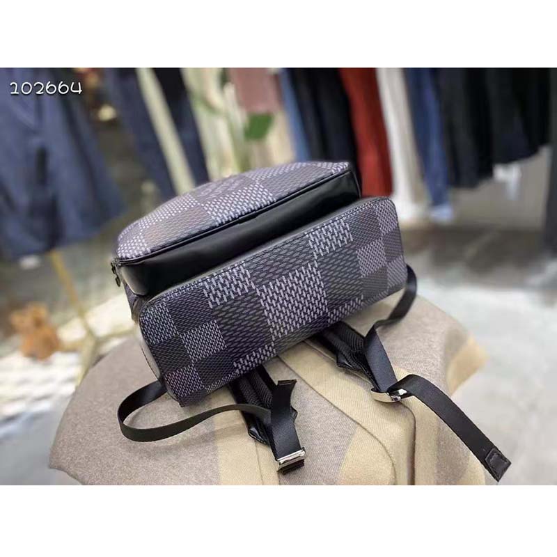 Louis Vuitton Campus Backpack Graphite Damier Graphite