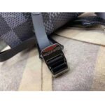 Louis Vuitton LV Unisex Campus Backpack Gray Damier Graphite 3D Coated Canvas - Imagen 10