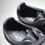 Louis Vuitton LV Unisex Luxembourg Sneaker Mix of Materials Monogram Flower-Black - Image 8