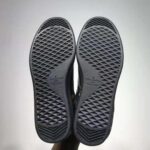 Louis Vuitton LV Unisex Luxembourg Sneaker Mix of Materials Monogram Flower-Black - Image 9