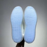Louis Vuitton LV Unisex Time Out Sneaker Calf Leather Patent Monogram Canvas-Blue