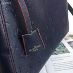 Louis Vuitton LV Women Montaigne MM Handbag Monogram Empreinte Leather-Navy - Image 9
