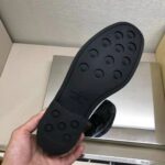 Louis Vuitton Men Major Loafer Glazed Calf Leather Silver LV Initials Accessory – Bild 9