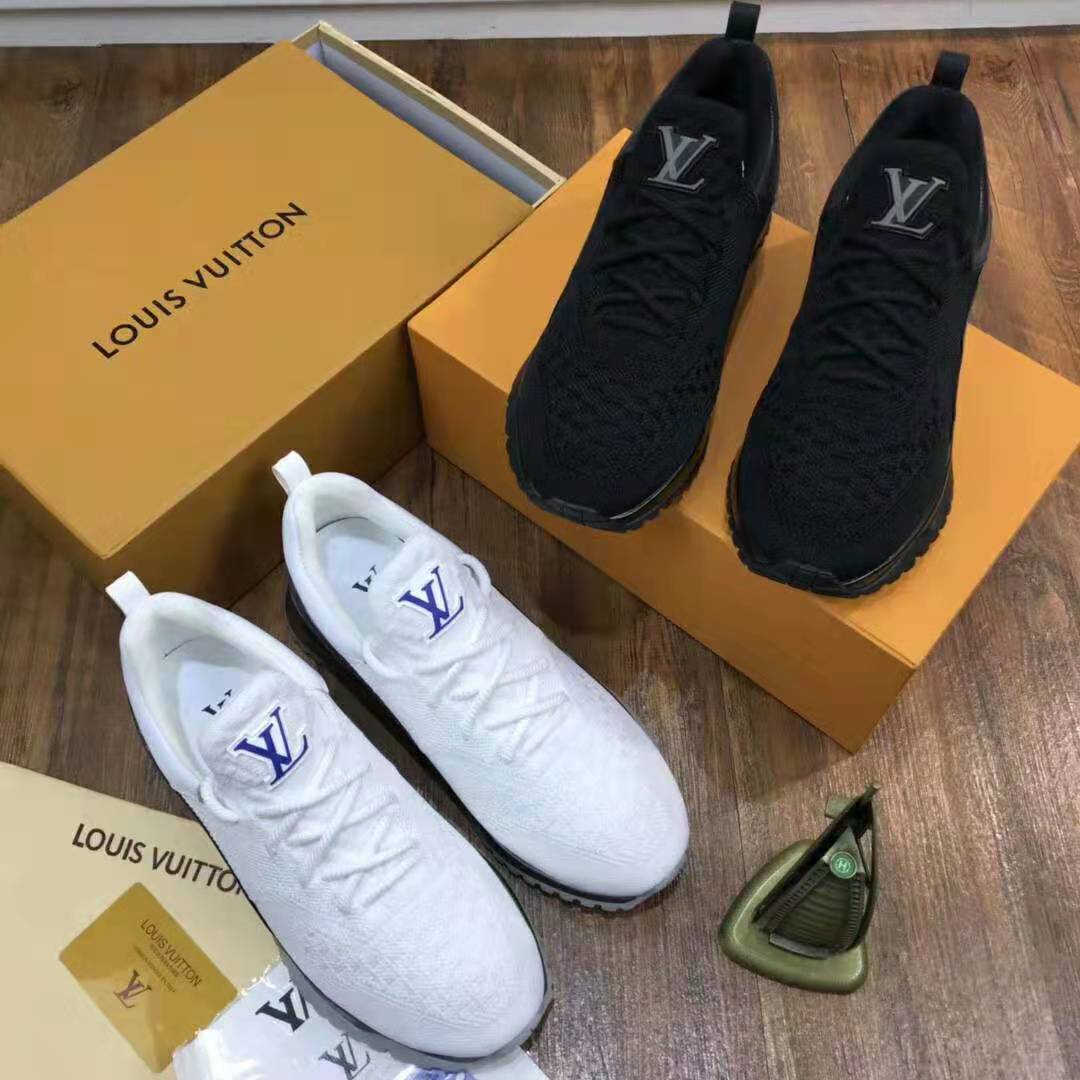 Louis Vuitton Gold Knit Fabric and Leather V.N.R Sneakers Size 43 Louis  Vuitton