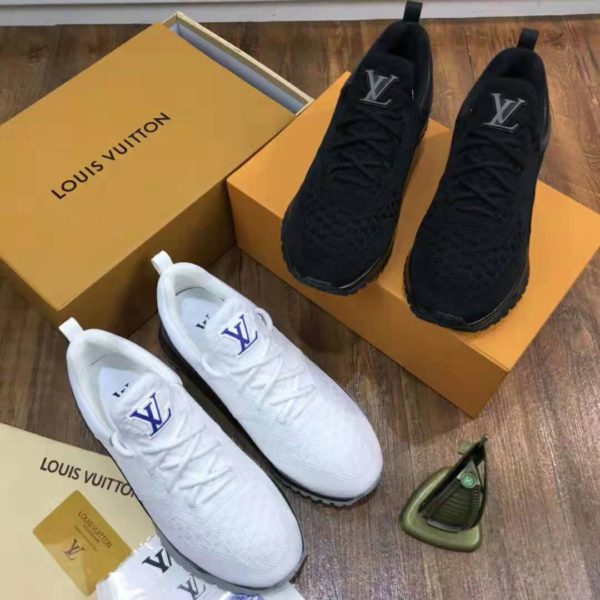 Louis Vuitton Unisex V.N.R (Vuitton New Runner) Sneaker Technical Knit-White (2)