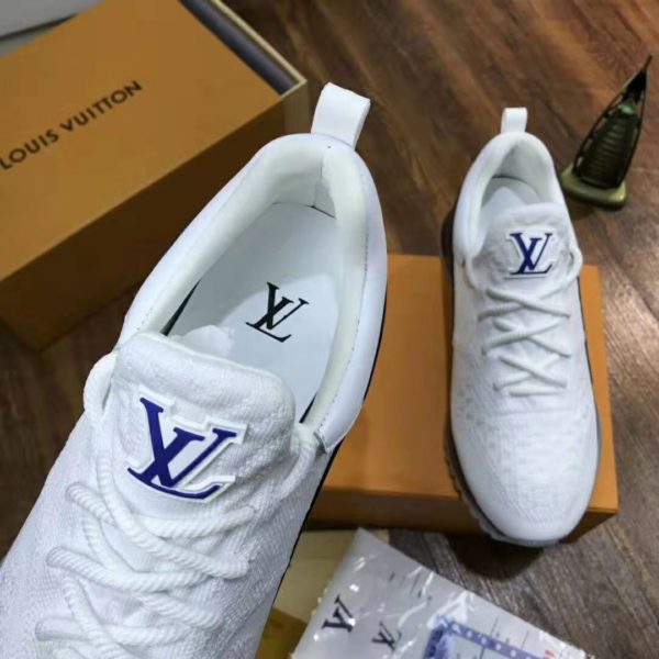 Louis Vuitton Unisex V.N.R (Vuitton New Runner) Sneaker Technical Knit-White (8)