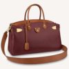 Louis Vuitton Women All Set Handbag Calfskin Cowhide Leather Body-Friendly-Red