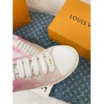 Louis Vuitton Women Frontrow Sneaker Calf Leather Monogram Canvas Louis Vuitton Signature - Image 10