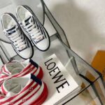 Louis Vuitton Women LV Escale Stellar Sneaker Cotton Canvas Monogram Flowers-Blue - Image 8