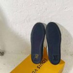 Louis Vuitton Women LV Escale Stellar Sneaker Cotton Canvas Monogram Flowers-Blue - Image 7