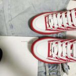 Louis Vuitton Women LV Escale Stellar Sneaker Cotton Canvas Monogram Flowers-Red - Imagen 9