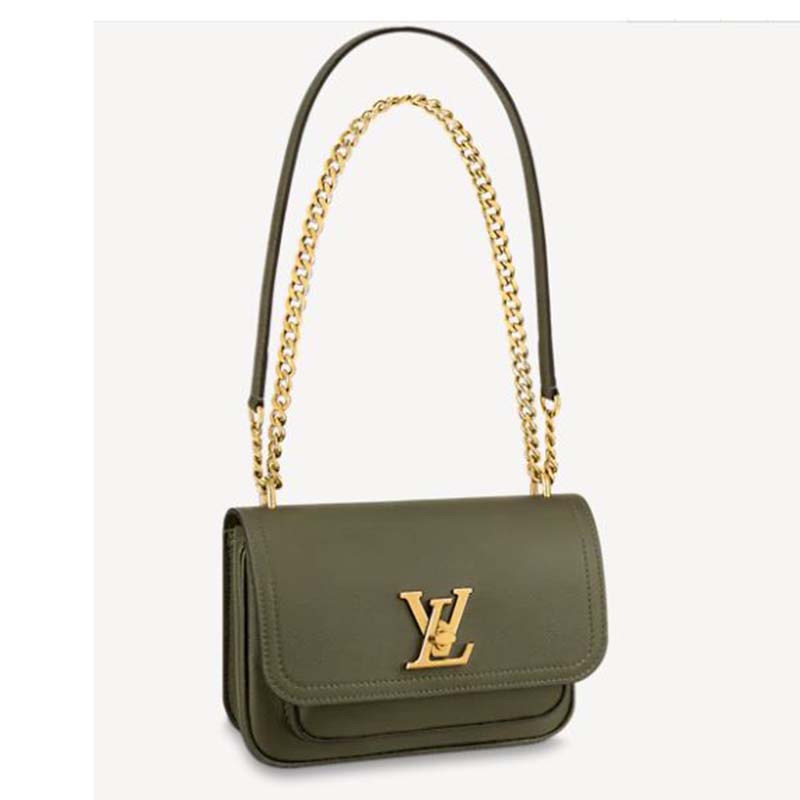 Louis Vuitton Neutrals Lockme Tender Chain PM