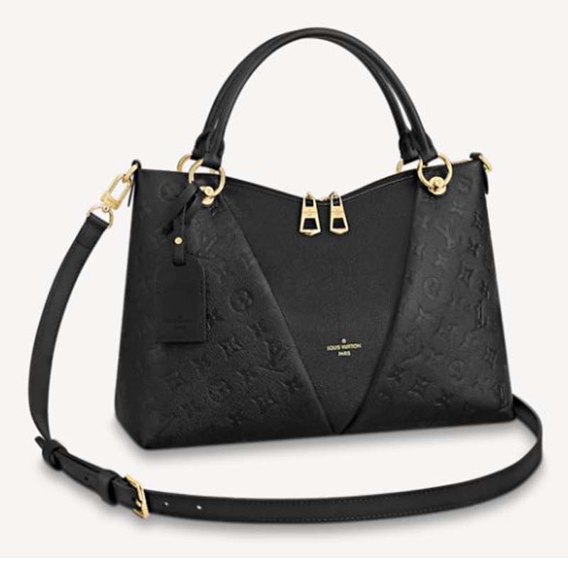 LV Black Embossed Monogram Surne MM Purse - Large Women's Tote Bag - GOTA  Store