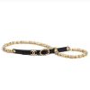 Chanel Women Gold-Tone Glass Pearls Gold & Crystal Belt