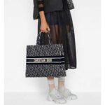 Dior Women Dior Book Tote Blue Dior Oblique Embroidery - Bild 8