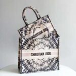 Dior Women Dior Book Tote Multicolor Tie & Dior Embroidery - Image 4