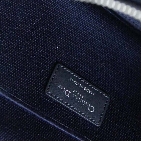 Dior Women Diortravel Vanity Case Blue Toile De Jouy Embroidery Lulux