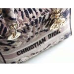 Dior Women Saddle Pouch Blue Dior Oblique Jacquard 'D' Stirrup - Image 12