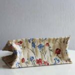 Dior Women Small Book Tote Beige Multicolor Hibiscus Metallic Thread Embroidery - Image 8