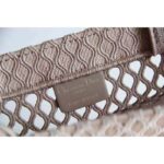Dior Women Small Dior Book Tote Clay-Colored Mesh Embroidery - Image 10