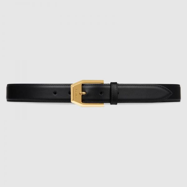 Lv Tilt 35mm Shiny Gold Buckle