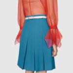 Gucci GG Unisex Thin Belt with Interlocking G Buckle 2 cm Width – Bild 12