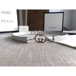 Gucci GG Unisex Thin Belt with Interlocking G Buckle 2 cm Width – Bild 2