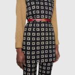 Gucci Unisex GG Marmont Thin Leather Belt with Shiny Double G Buckle-Red - Image 10