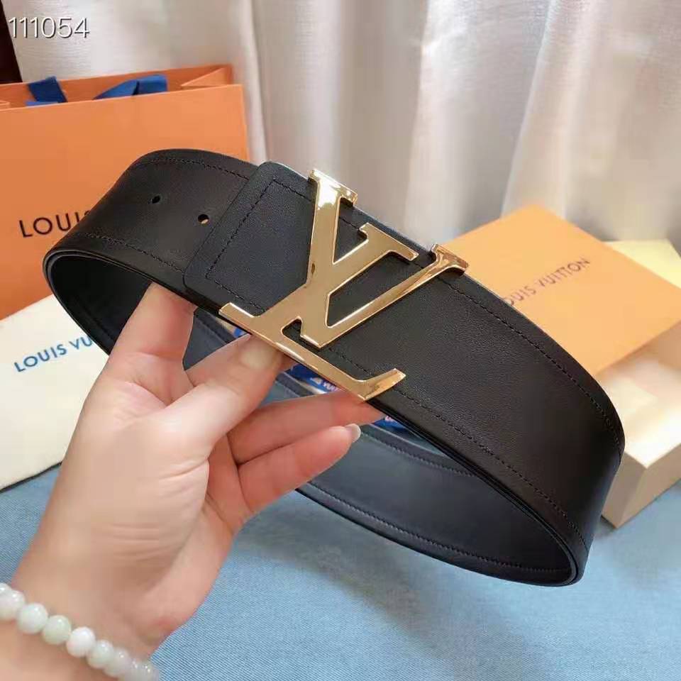 Louis Vuitton, Accessories, Louis Vuitton 55mm Shiny Leather Belt