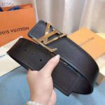 Louis Vuitton LV Unisex LV Iconic 55mm Belt Black Calf Box Leather - Bild 10