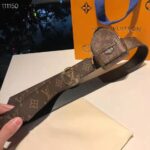 Louis Vuitton LV Women Palm Spring 35mm Belt Monogram Canvas Circle Buckle - immagine 15