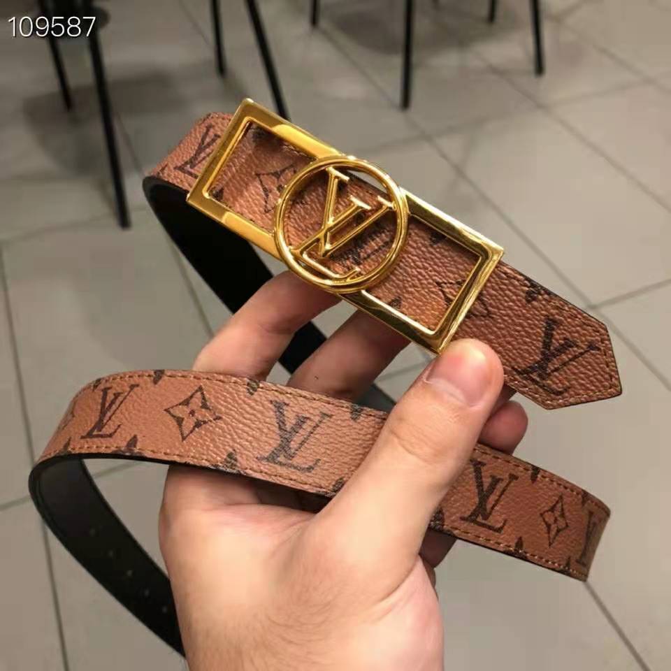 vuitton dauphine 25mm reversible belt