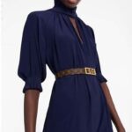 Louis Vuitton Unisex Dauphine 25mm Reversible Belt Monogram Canvas Calf-Brown - Image 17