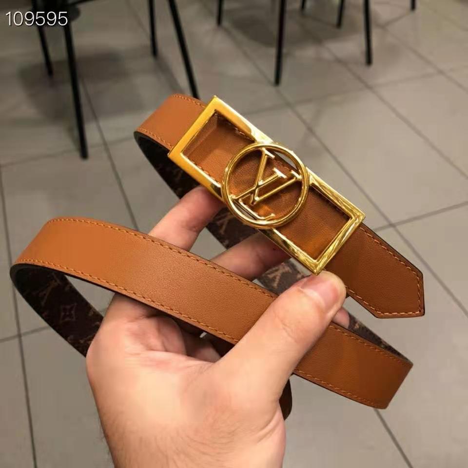 Louis Vuitton LV Iconic 30mm Reversible Belt Coated Canvas Belt - Brown  Belts, Accessories - LOU755974