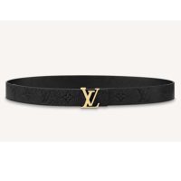 Louis Vuitton Unisex LV Iconic 30mm Reversible Belt Monogram Empreinte Calf Leather