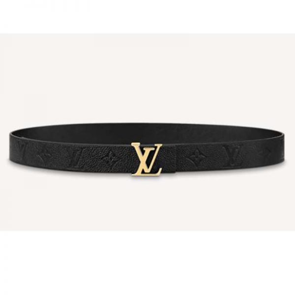 Louis Vuitton Unisex LV Iconic 30mm Reversible Belt Monogram Empreinte Calf Leather