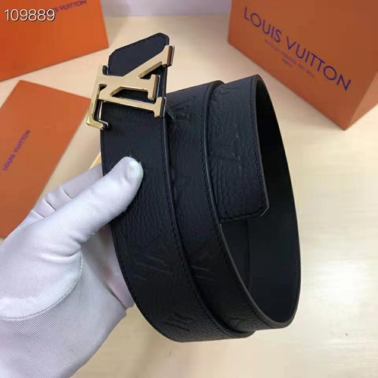 Replica Louis Vuitton LV Initiales 30MM Reversible Belt Monogram