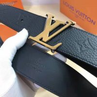 Louis Vuitton Unisex LV Iconic 30mm Reversible Belt Monogram Empreinte Calf Leather