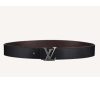 Louis Vuitton Unisex LV Initiales 40 mm Width Reversible Belt Calf Leather