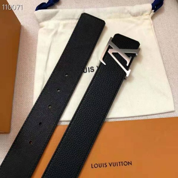 Louis Vuitton Unisex LV Initiales 40 mm Width Reversible Belt Calf Leather (3)