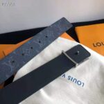 Louis Vuitton Unisex LV Initiales 40mm Reversible Belt Monogram Eclipse Canvas-Grey - Bild 9