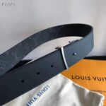 Louis Vuitton Unisex LV Initiales 40mm Reversible Belt Monogram Eclipse Canvas-Grey - Bild 8