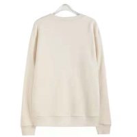 Gucci Men Beverly Hills Cherry Print Sweatshirt Cotton Jersey Crewneck Puff Sleeves-White