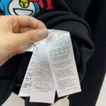 Gucci Women Doraemon x Gucci Cotton Sweatshirt Crewneck Oversized Fit-Black – Bild 10