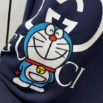 Gucci Men Doraemon x Gucci Cotton Sweatshirt Crewneck Oversized Fit-Navy – Bild 5