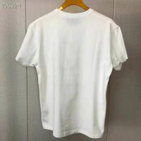 Gucci Men Doraemon x Gucci Oversize T-Shirt Ivory Cotton Jersey Crewneck