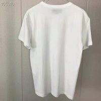 Gucci Men Doraemon x Gucci Oversize T-Shirt Ivory Cotton Jersey Crewneck-Blue