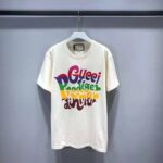 Gucci Men Gucci Prodige D'Amour Print T-shirt Cotton Crewneck Oversize Fit - Imagen 2