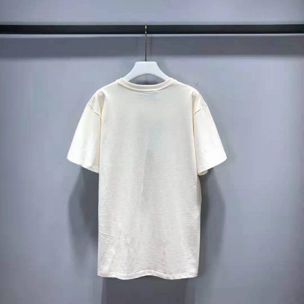 Gucci Men Gucci Prodige D’Amour Print T-shirt Cotton Crewneck Oversize Fit (3)