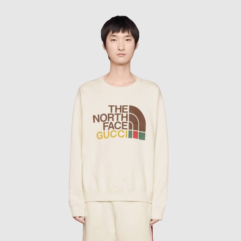 Sweatshirt The North Face x Gucci Multicolour size M International in  Cotton - 35920262